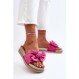 Boto FK1 Women's Platform Slides with Bow Fuchsia Aflia | Shoptok.si