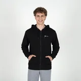 Muški duks sa kapuljačom Logo Full Zip Hoody, Crni