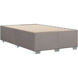 vidaXL Box spring postelja z vzmetnico taupe 120x190 cm blago | Shoptok.si