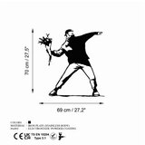 WALLXPERT zidna dekoracija Banksy Metal 01 | ePonuda.com