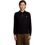 Lyle & Scott Puloverji Cotton Merino Long Sleeve Knit 263MLSKN2113VC Črna Cene