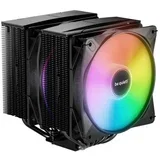 pure rock pro 3 lx cpu cooler, black, 120mm 250w tdp, height: 155mm