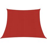 vidaXL Jedro za zaštitu od sunca 160 g/m² crveno 4/5 x 3 m HDPE Cijene