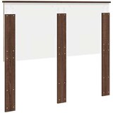  Uzglavlje s uzglavljem Smeđi hrast 135 cm Konstruirano drvo | shoptok.hr