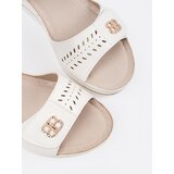 GOODIN White comfortable wedge sandals | Shoptok.si