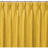  Curtain MILANA color mustard style classic flex 7.5 cm with double pleat chenille 420x175 HOMEDE | shoptok.hr