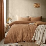 Pineapple Elephant Rjava posteljnina za zakonsko posteljo 200x200 cm Muscat Waffle – | Shoptok.si