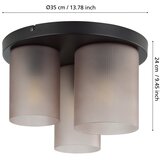 Eglo 901161 - plafonska lampa colomera 3xE27/40W/230V siva | Eponuda.com