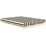 Karup Crno-bijela sklopiva sofa 160 cm Roots – | shoptok.hr