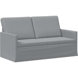  Kauč za dvoje Svjetlosiva 150 x 81 x 82 cm Tkanina Slike