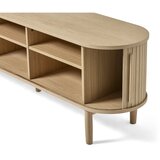 Unique Furniture TV omarica v hrastovem dekorju v naravni barvi 180x56x40 cm Meta – | Shoptok.si