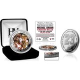The Highland Mint Michael Jordan 23 Chicago Bulls Silver Mint Coin kovanica | shoptok.hr