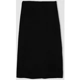 Defacto Regular Fit Ribbed Camisole Maxi Skirt