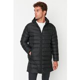 Trendyol black regular fit side zipper wind resistant winter coat | ePonuda.com