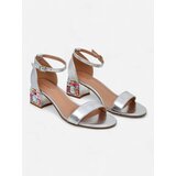 Resti Women's sandals with decorative heels Ballou | Shoptok.si