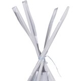 Dječji šator tipi od poliestera s torbom sivi 115x115x160 cm | Eponuda.com