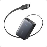 Anker Nano Power Bank 10000 mAh, 45W s vgrajenim USB-C kablom, crna | shoptok.hr