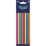 Biro time Index Mark, obeleživač, samolepljiv, 160 lista, transparent, miks | Eponuda.com