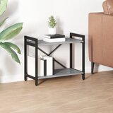 vidaXL Knjižna omara Siva sonoma 60 x 30 x 48.5 cm Konstruiran les | Shoptok.si