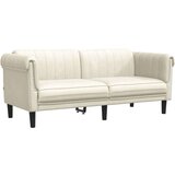  2-dijelni set sofa krem baršunasti | shoptok.hr