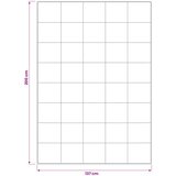  Poplun TRIER 137x200 cm 4 godišnja doba 220 GSM Bijela | shoptok.hr