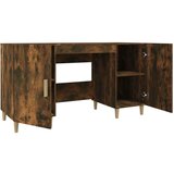  Radni stol boja dimljenog hrasta 140x50x75 cm konstruirano drvo | shoptok.hr