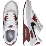 Nike Nizke superge 'AIR MAX 90' svetlo siva / češnjevo rdeča / črna / bela | Shoptok.si