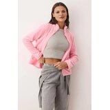 TRENDYOLMILLA ženski duks Twoaw26Sw00005, Roze-Roze Cene