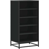 vidaXL Stalak za cipele crni 48x38x97,5 cm izrađeno drvo | shoptok.hr