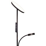  LED prigušiva stojeća lampa NORA LED/25W/230V 2200/3000/4000K + LED/5W 3000K crna + daljinski upravljač | Eponuda.com