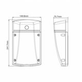 Dawn LED SVETILJKA BR-WL30W-03Q 4000K 3300lm 120° IP66 Cene