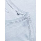 Ombre BASIC men's classic cotton tee-shirt with a crew neckline - light grey | Shoptok.si