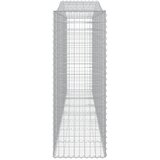  Lučne gabionske košare 6 kom 400x50x140/160cm pocinčano željezo | shoptok.hr