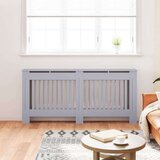  pokrivač radijatora 2 pcs siva 172 x 19 x 81.5 cm | shoptok.hr