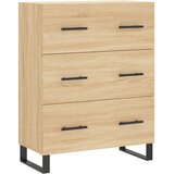  Visoka komoda hrasta sonome 69,5x34x180cm od konstruiranog drva | shoptok.hr