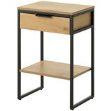 Unique Furniture Stranska mizica v hrastovem dekorju 30x40 cm Cesura – | Shoptok.si