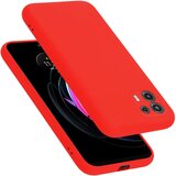 Cadorabo Ohišje združljiv z Motorolo v tekoči rdeči barvi - zaščitni pokrov iz fleksibilnega silikona TPU, (20596119) | Shoptok.si