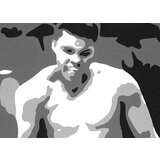  Ročno izdelana slika POP Art Muhamad Ali 3-delna (pop art) | Shoptok.si