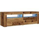 Noćni ormarići 2 kom s LED diodama staro drvo 60x35x40 cm | shoptok.hr