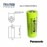 Panasonic NiCd F 1.2V 7000mAh KR-7000F Cadnica | ePonuda.com
