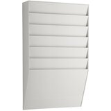 Paperflow Urejevalna tabla, 1 x 6 predelkov, VxŠxG 505 x 311 x 79 mm, svetlo siva | Shoptok.si