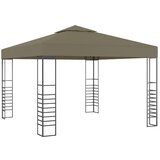 vidaXL Vrtni šotor 3x3 m taupe 180 g/m² Cene