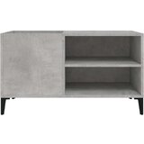vidaXL Omarica za gramofonske plošče betonsko siva 84,5x38x48 cm les | Shoptok.si