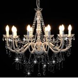  Luster s perlama bijeli 12 žarulja E14 | shoptok.hr