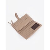 Shelvt Beige women's wallet with compartments | Shoptok.si