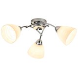 Nadgradni luster CLARA, 3xE27/15W/230V, sjajni hrom | Eponuda.com