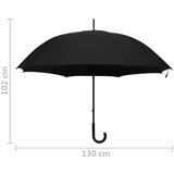  Kišobran crni 130 cm | Eponuda.ba