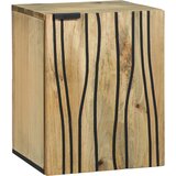vidaXL Kopalniška stenska omara 38x33.5x48 cm trden les mangov in obdelan les | Shoptok.si