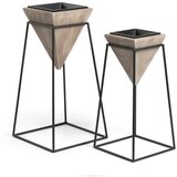 Kave Home set od 2 tegle za cvijeće Star Cijene