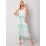 Italy Moda Skirt-DHJ-SD-13325.73P-White-Green | Shoptok.si